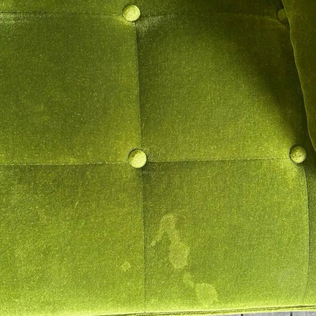 オリーブグリーン ミッドセンチュリーソファ