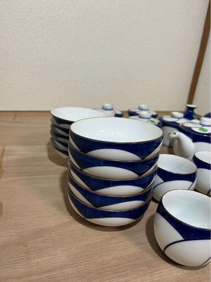 希少　白山陶器　ねじり梅　食器セット