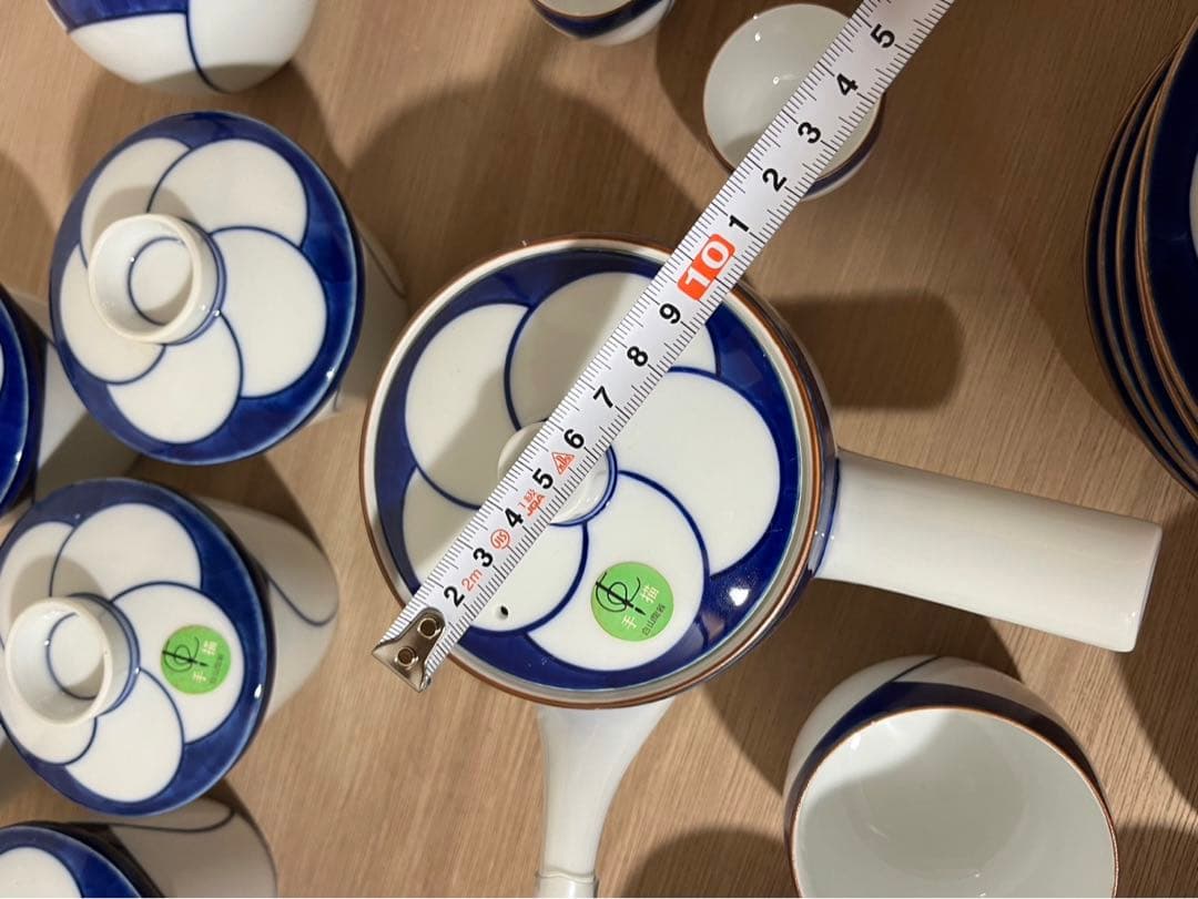 希少　白山陶器　ねじり梅　食器セット