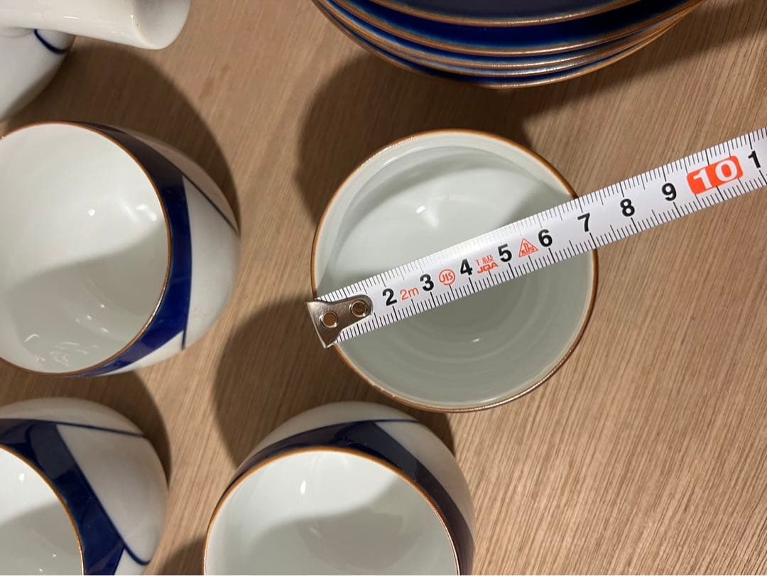 希少　白山陶器　ねじり梅　食器セット