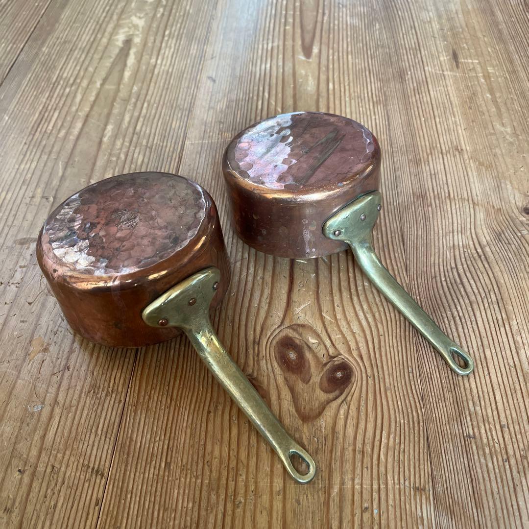 COPPER WARE 銅鍋 2個セット 90 SW JAPAN 約9cm - メルカリ