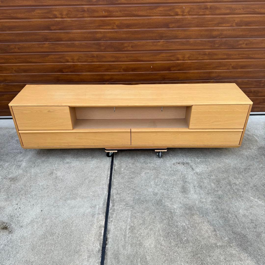 美品 カリモク テレビボード HU7288 オーク 購入価格34万