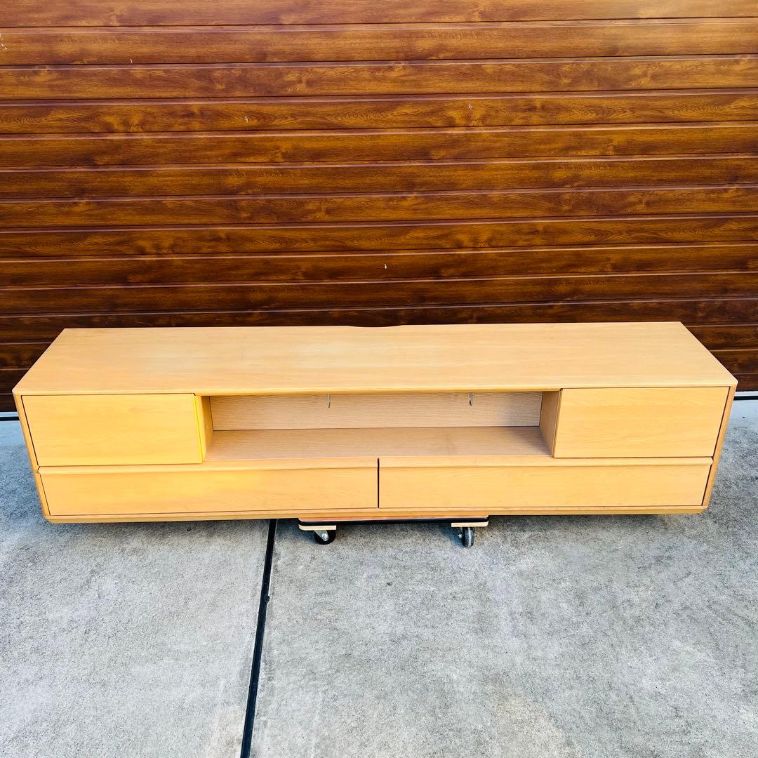 美品 カリモク テレビボード HU7288 オーク 購入価格34万