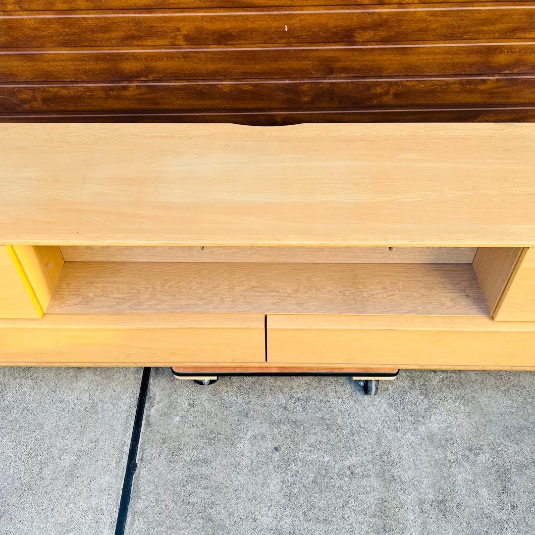 美品 カリモク テレビボード HU7288 オーク 購入価格34万