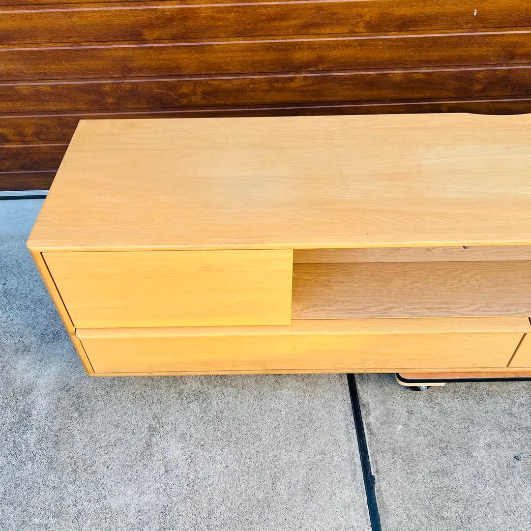 美品 カリモク テレビボード HU7288 オーク 購入価格34万