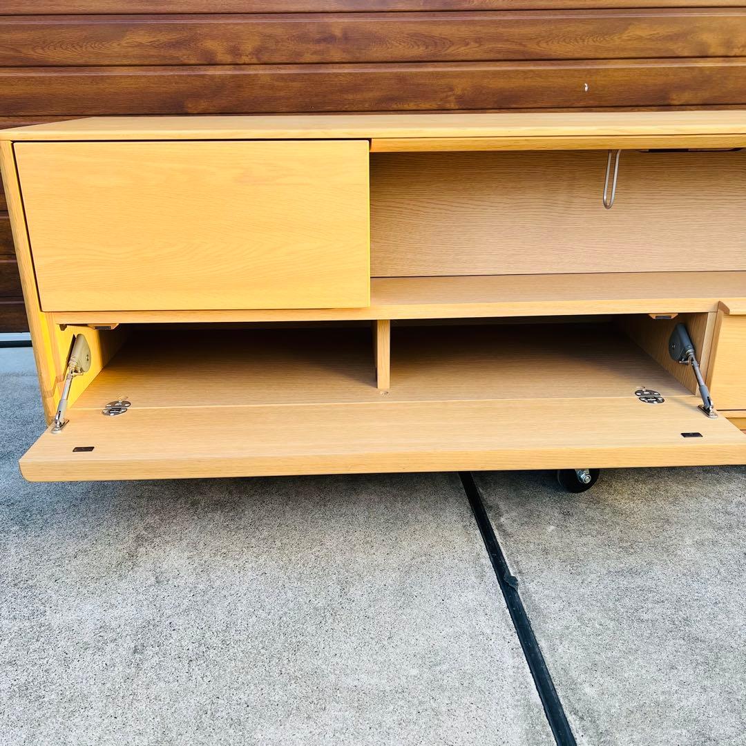 美品 カリモク テレビボード HU7288 オーク 購入価格34万