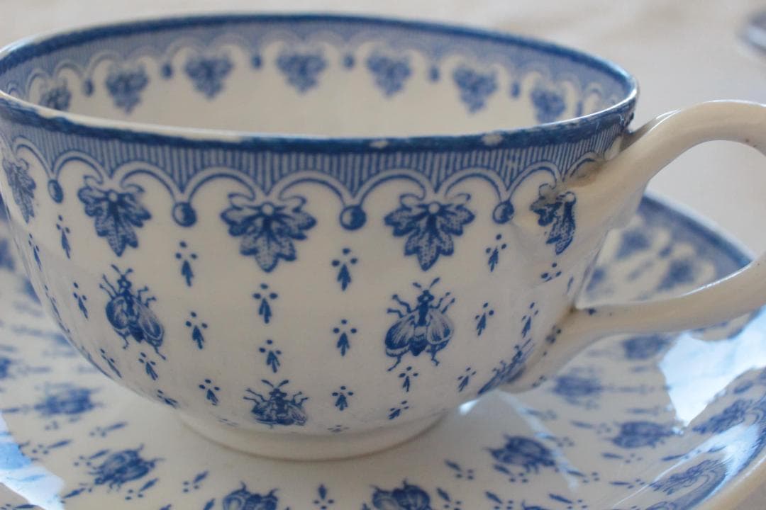 レア・クレイユ エ モントローC＆S/ABEILLE・蜂/フランスアンティークD