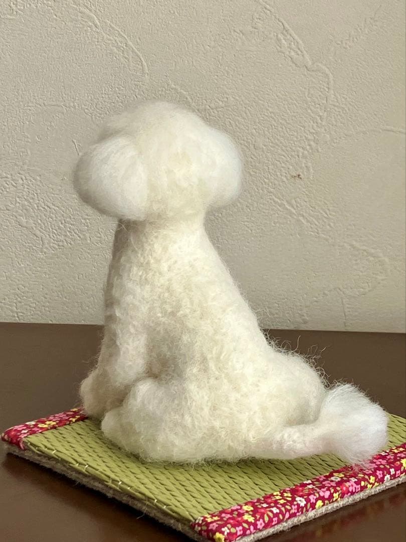 羊毛フェルト マルチーズ×チワワMIX犬