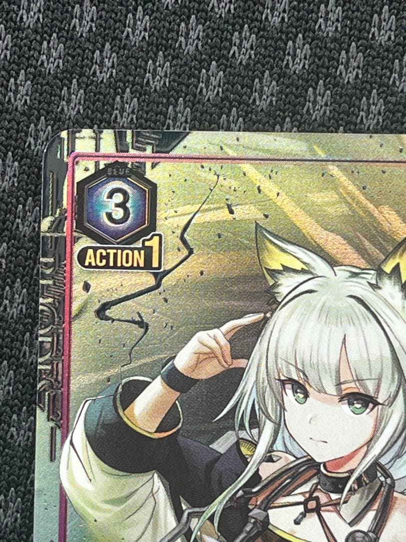 ユニオンアリーナ アークナイツ ケルシー パラレル SR 美品 サイン