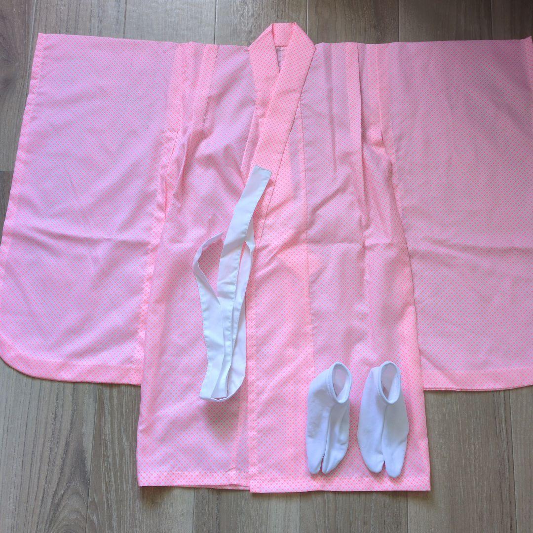 七五三用 花柄衣装 子供用 草履付き