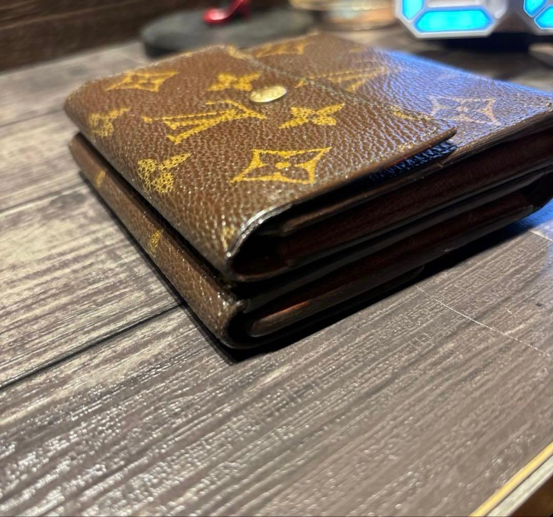 ルイヴィトン モノグラム ポルトカルトクレディ モネ ビエ　財布　二つ折り
