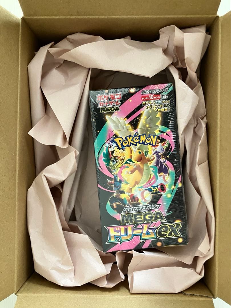 ポケモンカード MEGA ハイクラスパック ドリームex 1BOX シュリンク付