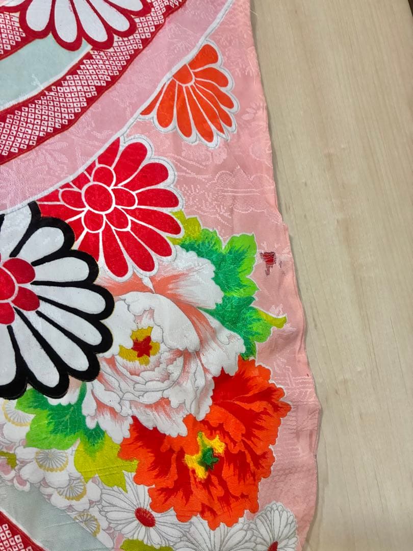 アンティーク着物　七五三 七歳用