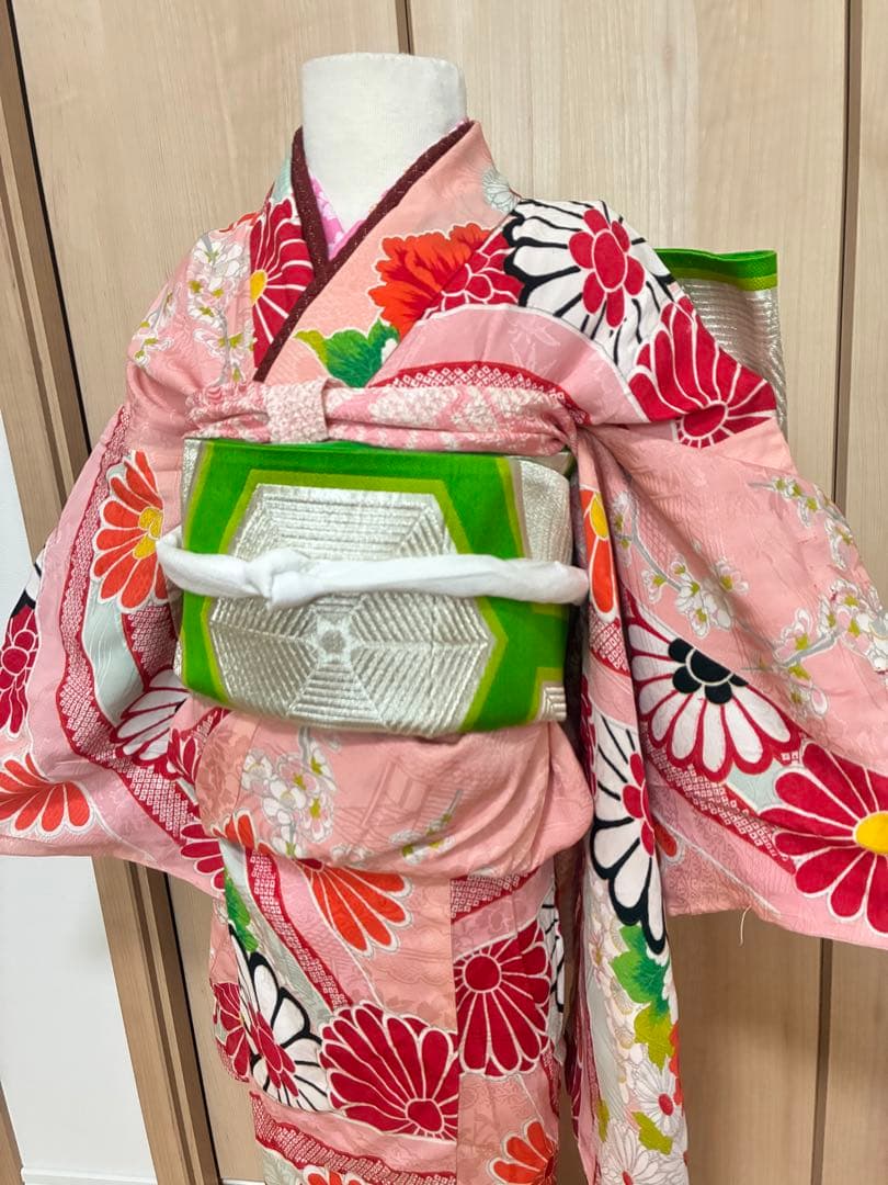 アンティーク着物　七五三 七歳用
