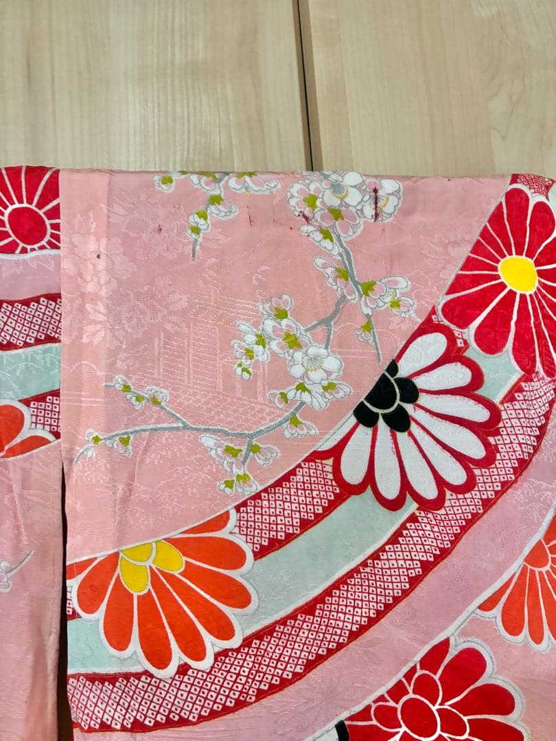 アンティーク着物　七五三 七歳用