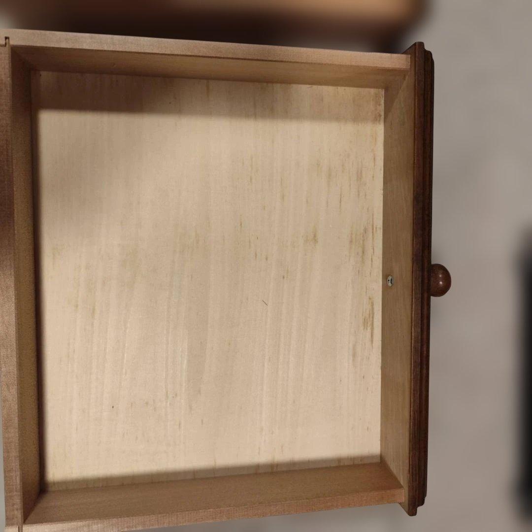 越後民芸 飾り棚 キャビネット 食器棚 本棚 天然木 アンティーク
