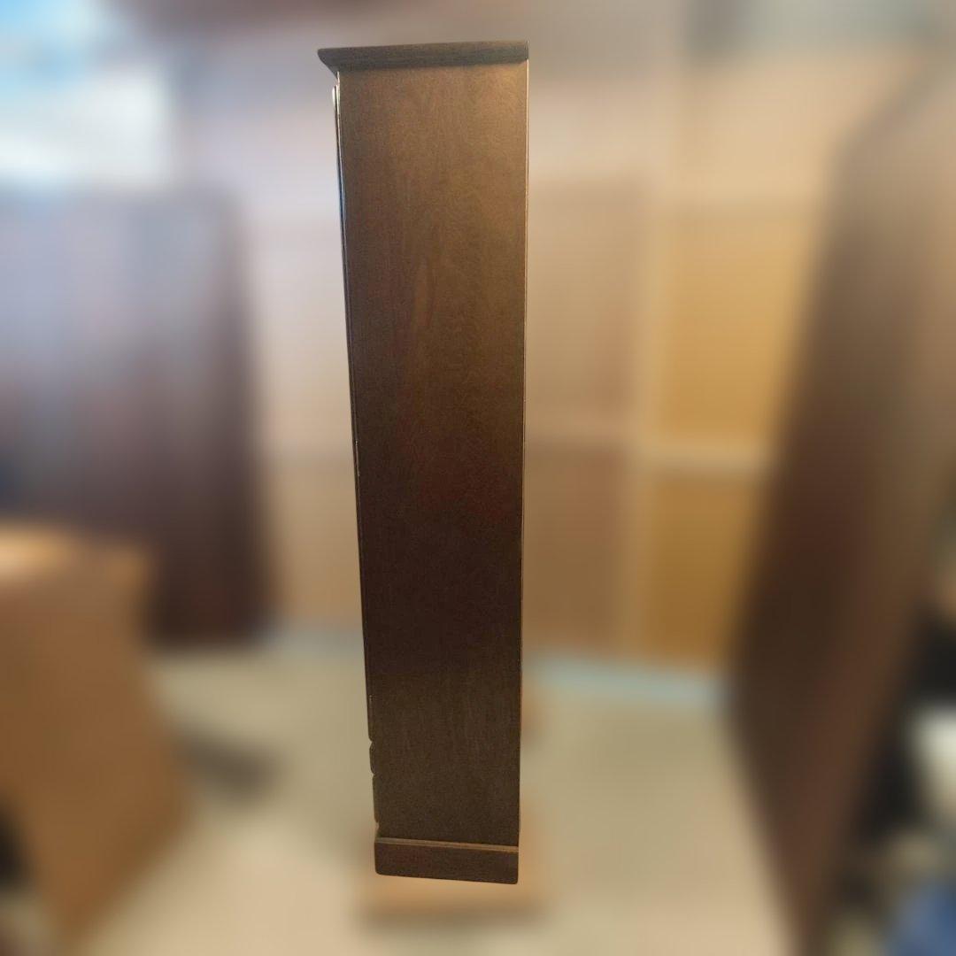 越後民芸 飾り棚 キャビネット 食器棚 本棚 天然木 アンティーク