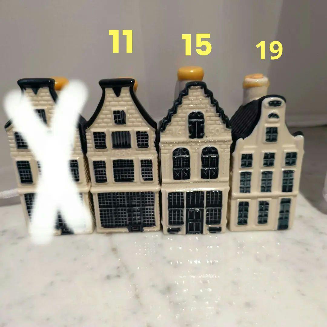 専用出品 klm デルフトブルー ミニチュアハウス 11 15 19 20 24