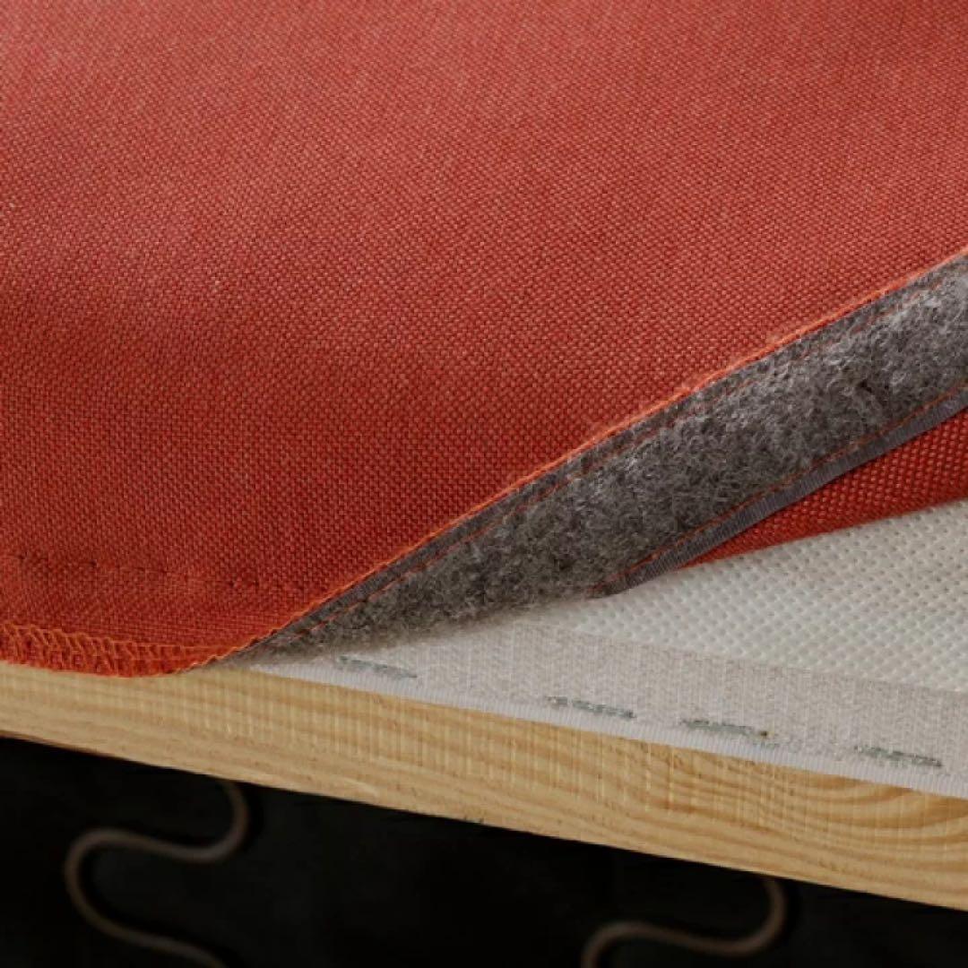 IKEA クリッパン 2人掛けカバー ヴィースレ レッド オレンジ - メルカリ