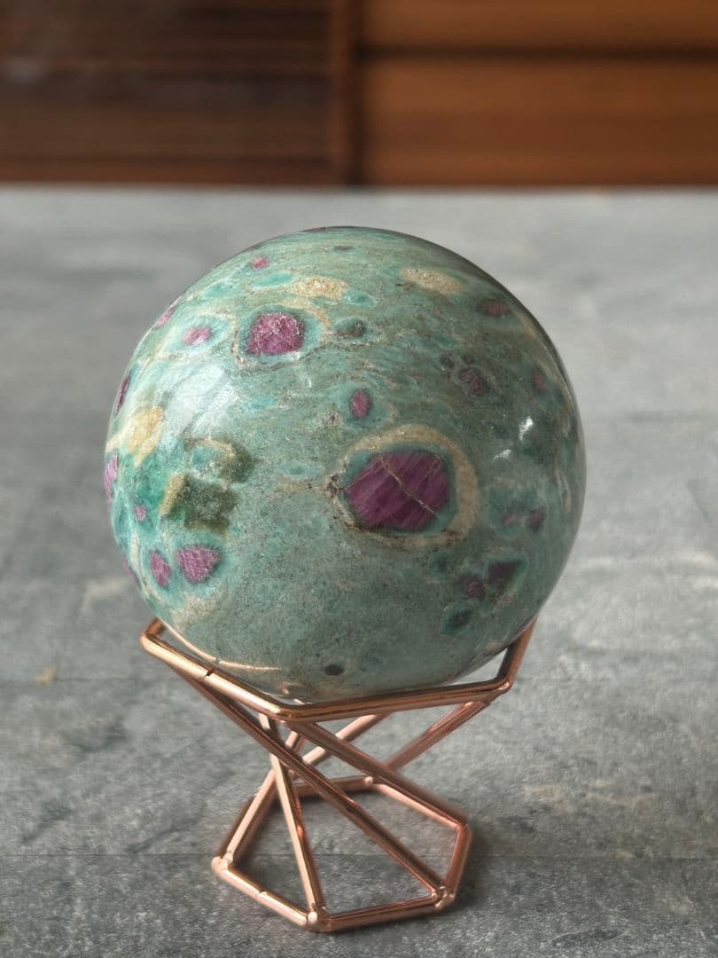 ルビーインフックサイト スフィア 丸玉 天然石