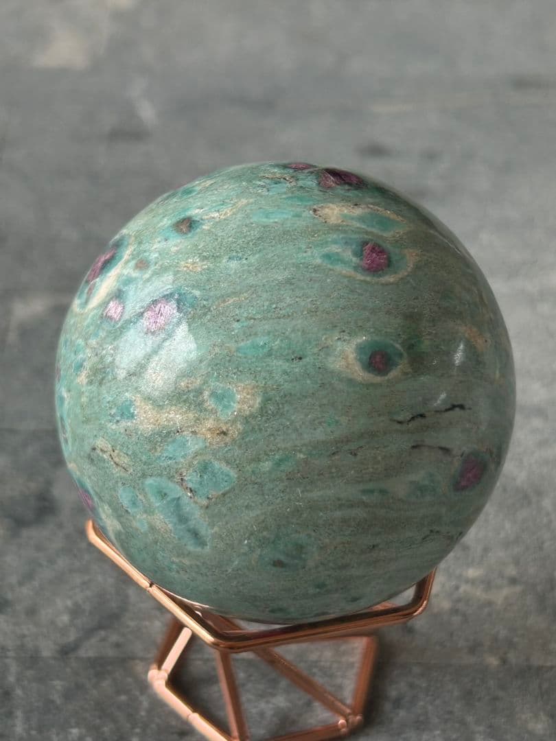 ルビーインフックサイト スフィア 丸玉 天然石