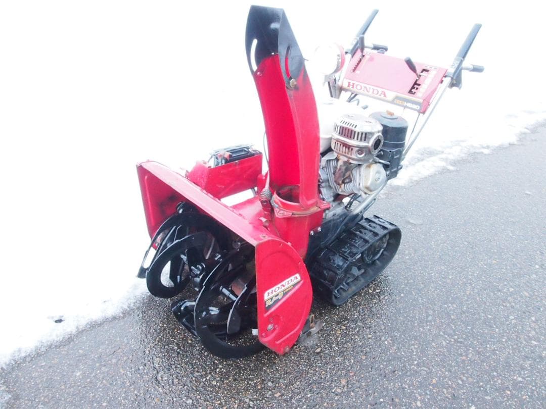 綺麗ホンダ除雪機HS80雪飛びます！！HONDAバッテリー新品実動富山