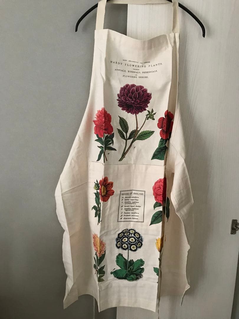 《新品》エプロン　ボタニカル　花　BOTANICA Vintage Apron