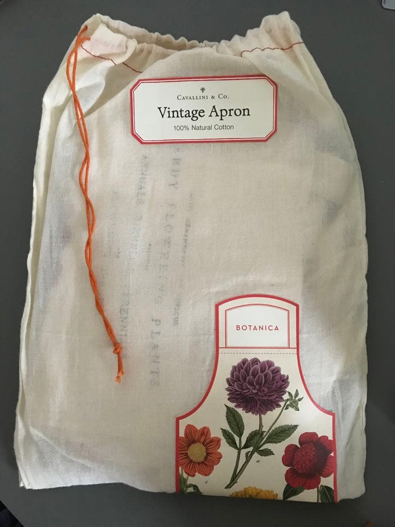 《新品》エプロン　ボタニカル　花　BOTANICA Vintage Apron