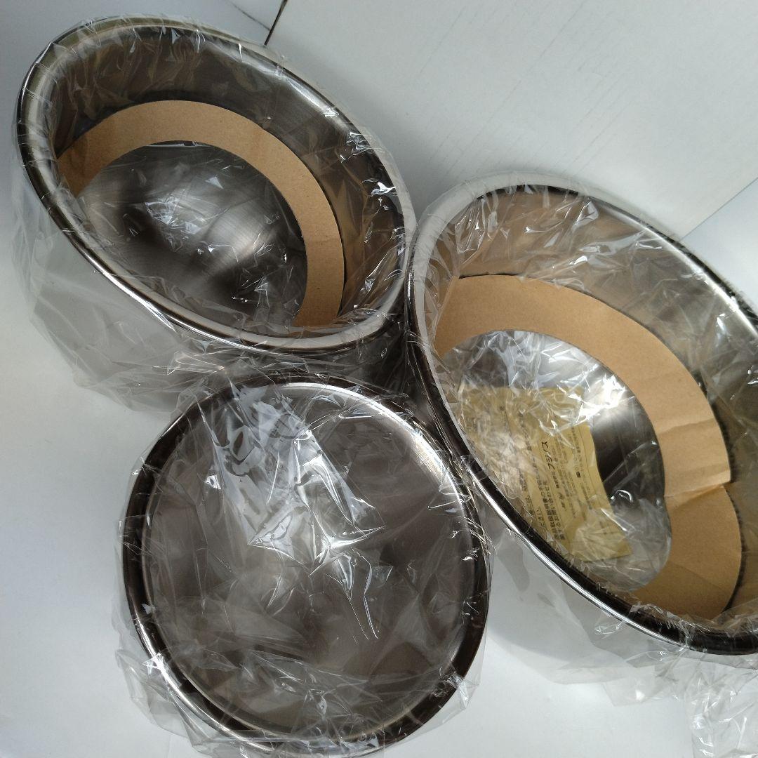 【未使用】ロイヤルクイーン　サンロイヤル 　ステンレスボウル　3点セット