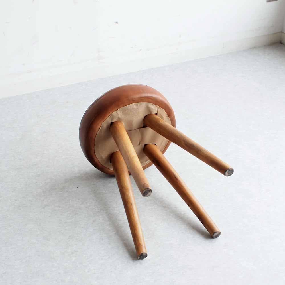 LIFE FURNITURE SF 革 スツール ZR24384