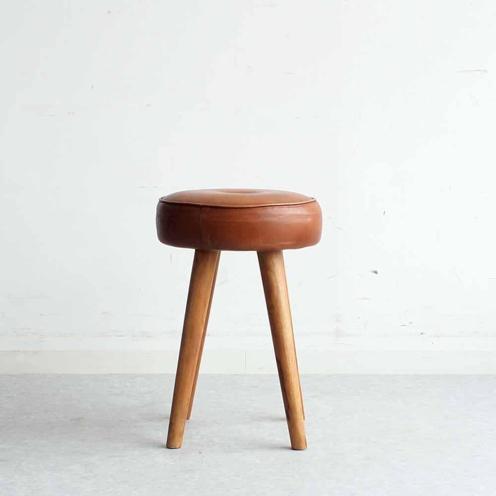 LIFE FURNITURE SF 革 スツール ZR24384