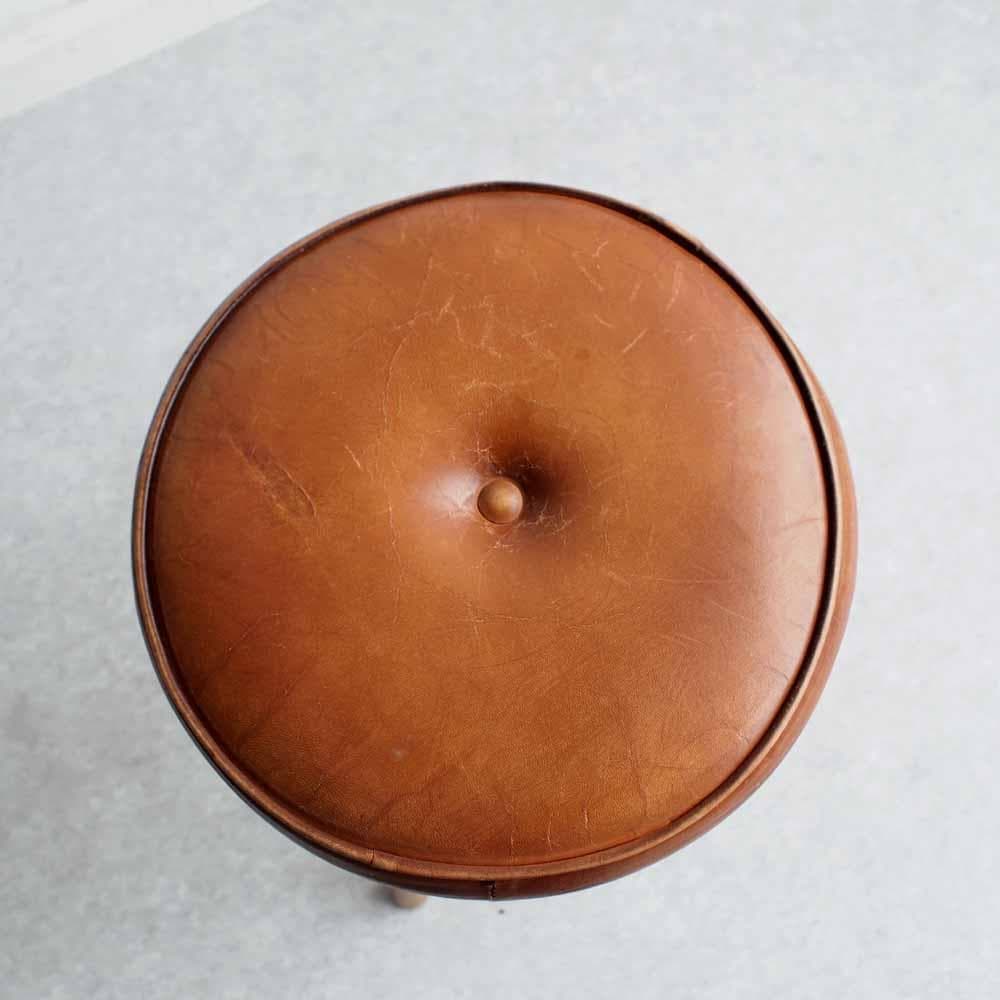 LIFE FURNITURE SF 革 スツール ZR24384