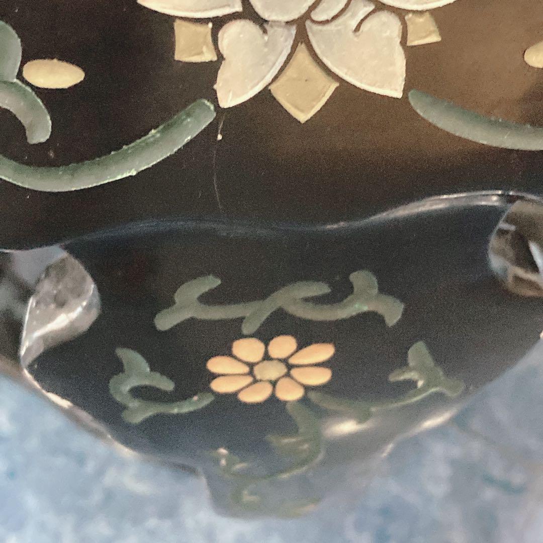 中国美術 サイドテーブル 木製 ブラック 骨董 アンティーク ヴィンテージ