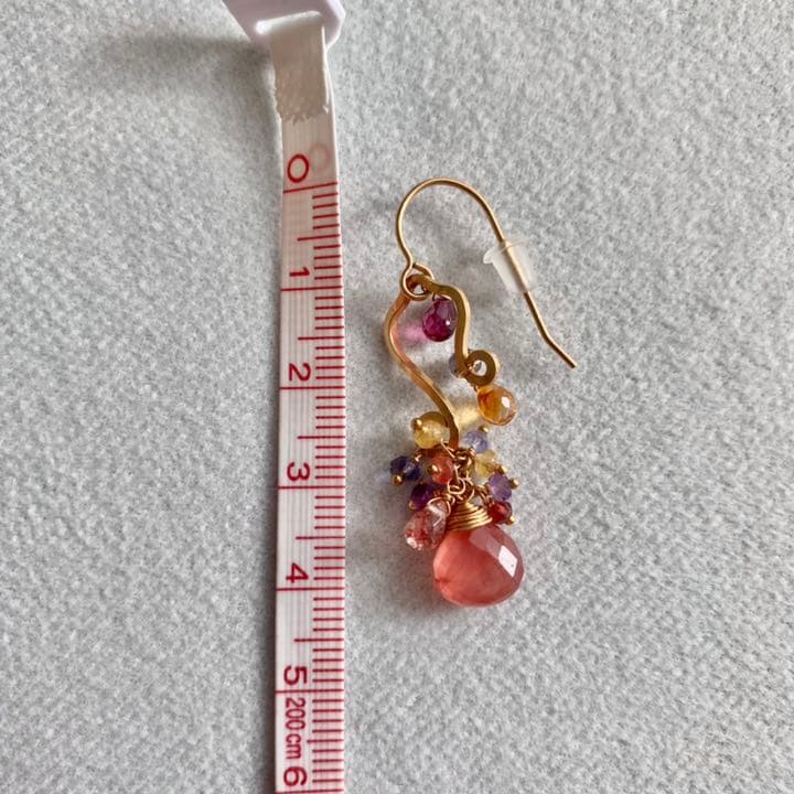 【最終値下げ】atelier Nanako　アトリエナナコ　天然石　ピアス