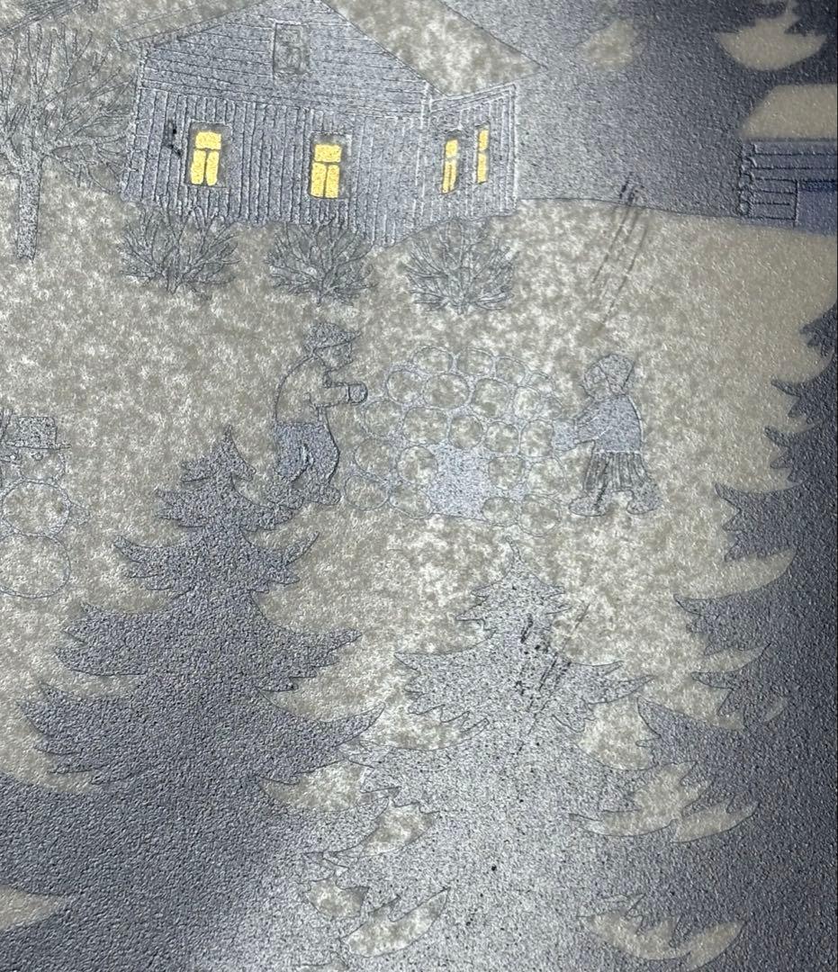 ARABIA ウオシッキネン 1982年クリスマスプレート(イヤープレート)