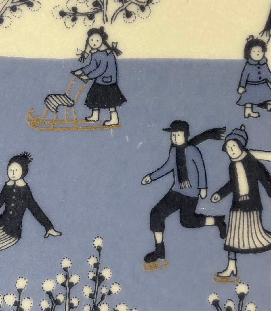 ARABIA ウオシッキネン 1982年クリスマスプレート(イヤープレート)