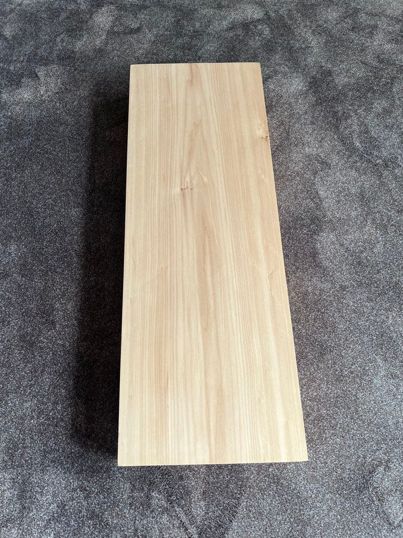 柳の木　木製まな板　お寿司屋　長方形