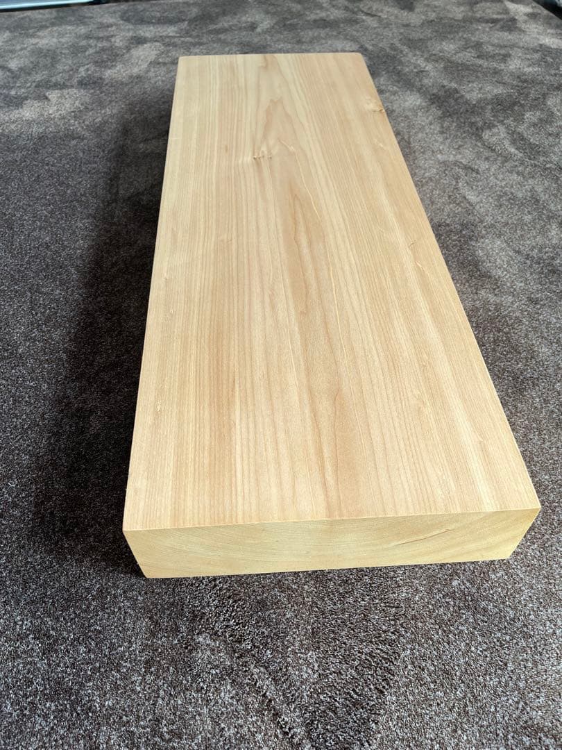 柳の木　木製まな板　お寿司屋　長方形