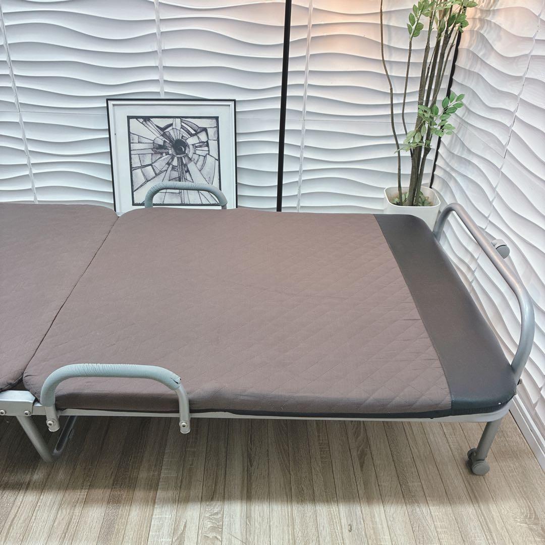 ◇大阪府全域 神戸市 配達料無料！◇コーナン◇折りたたみベッド◇シングルサイズ◇