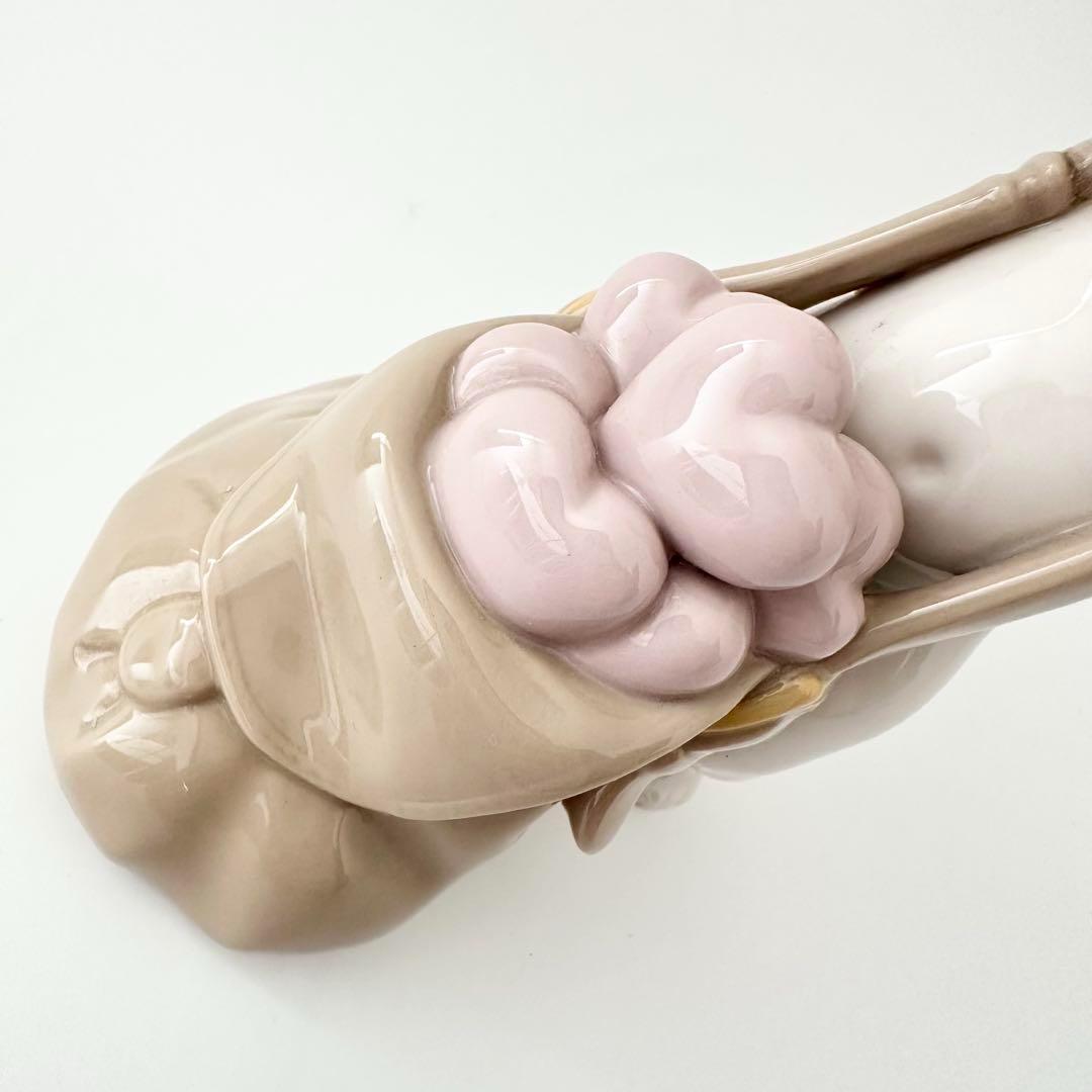 希少 美品 リヤドロ ハートがいっぱい 天使 少年 置物 ポーセリン