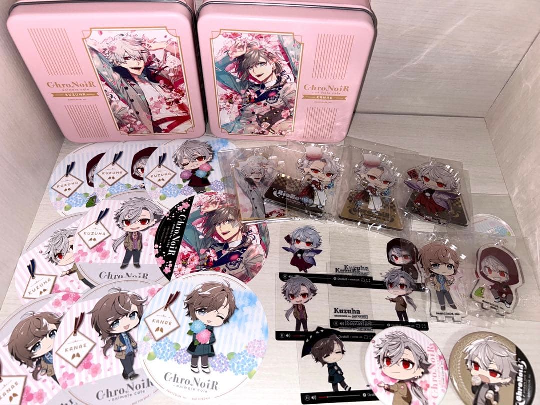 クロノワール アニメイトカフェ グッズセット 葛葉多め - メルカリ