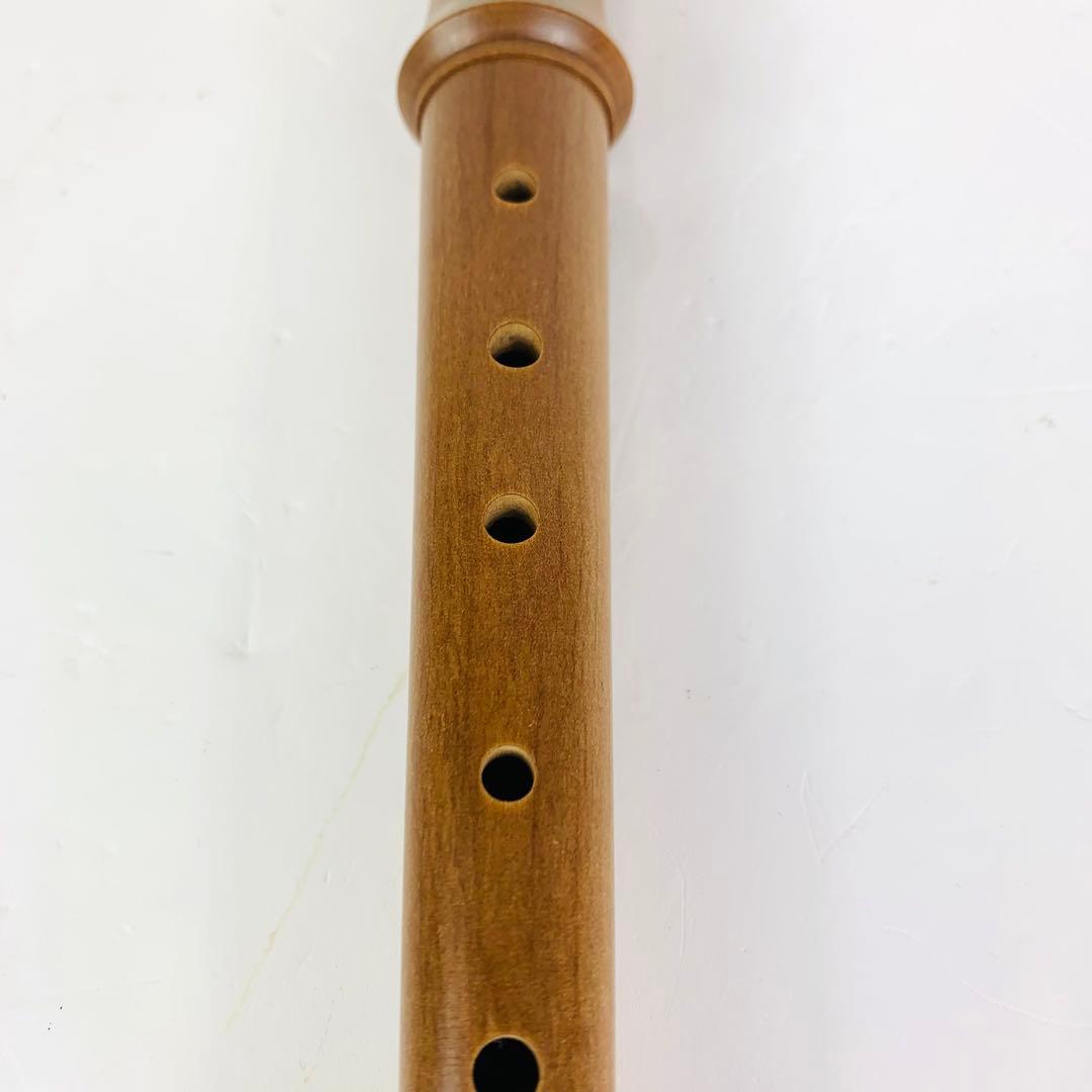 美品 AURA 木製ソプラノリコーダー オランダ製 アウラ BLOKFLUIT