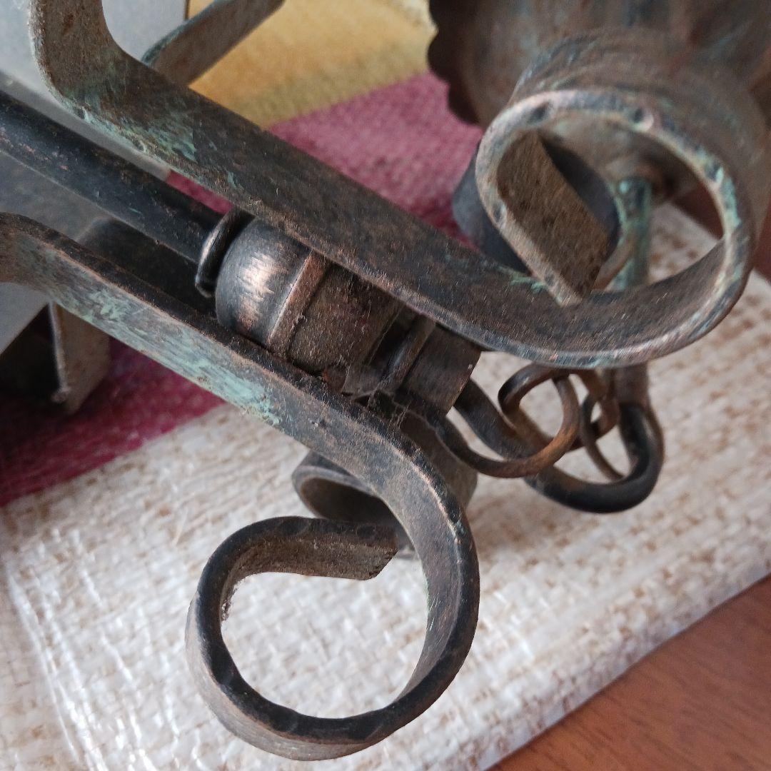 電気の笠1個　鉄製　 レトロ 新品 未使用