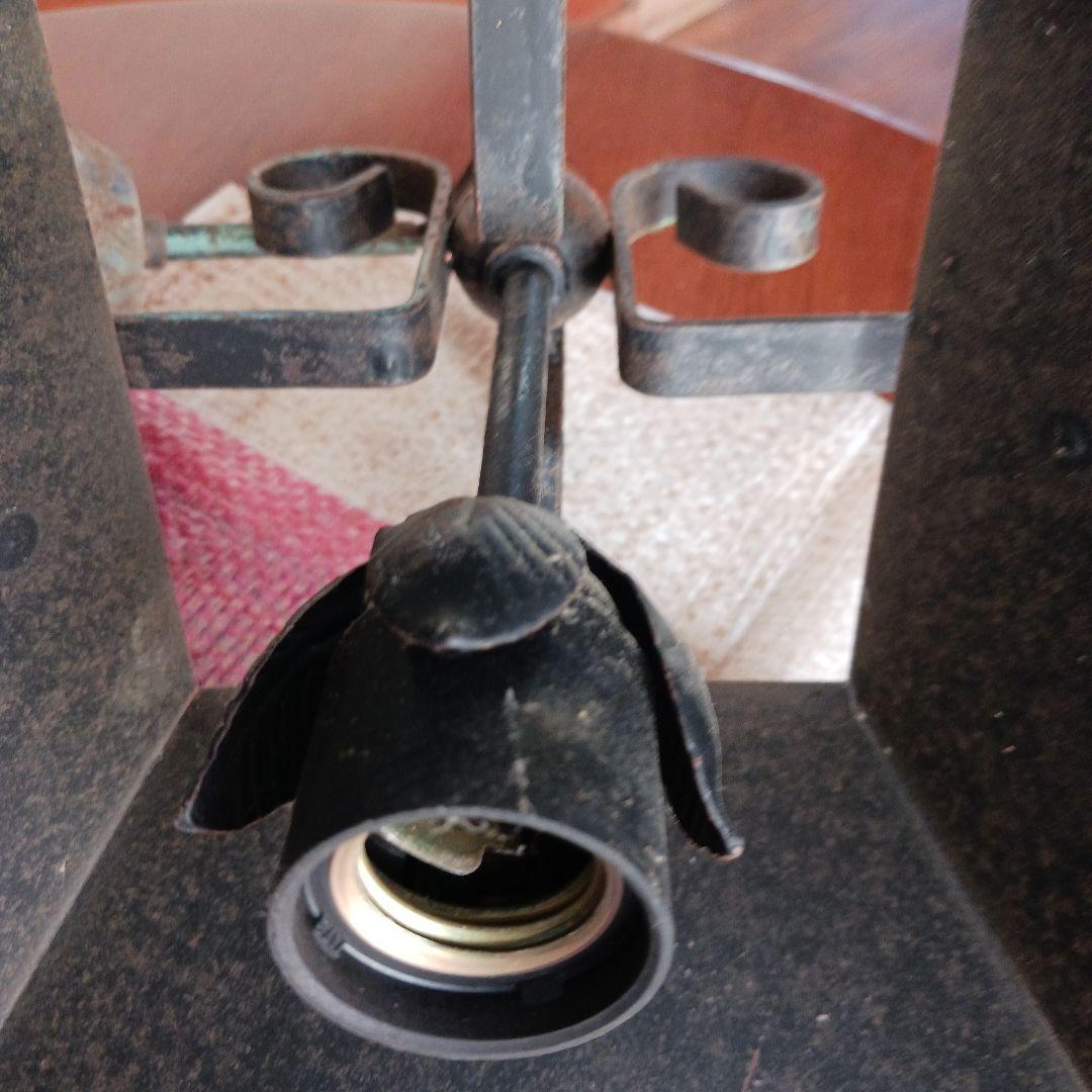 電気の笠1個　鉄製　 レトロ 新品 未使用