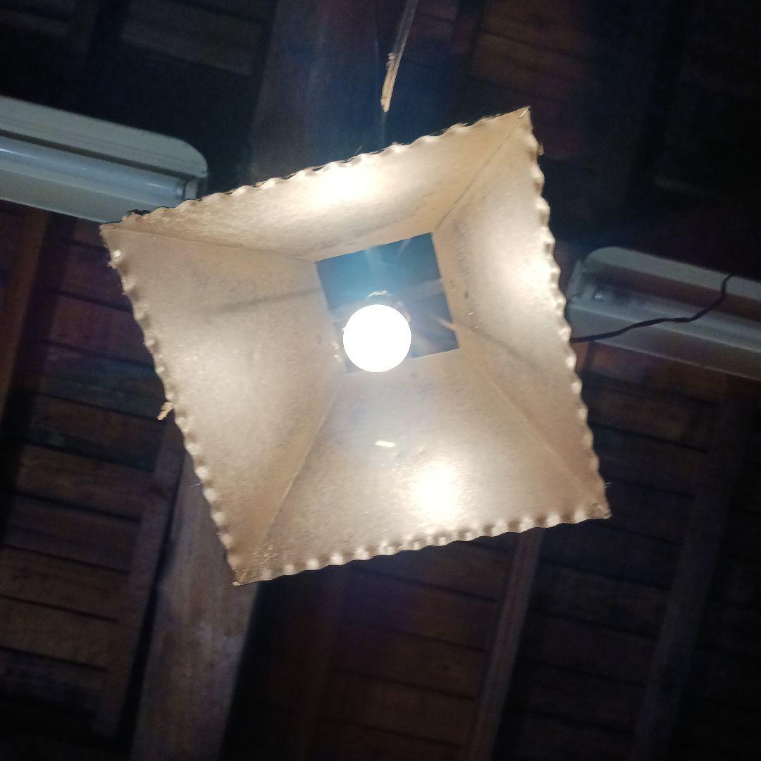 電気の笠1個　鉄製　 レトロ 新品 未使用