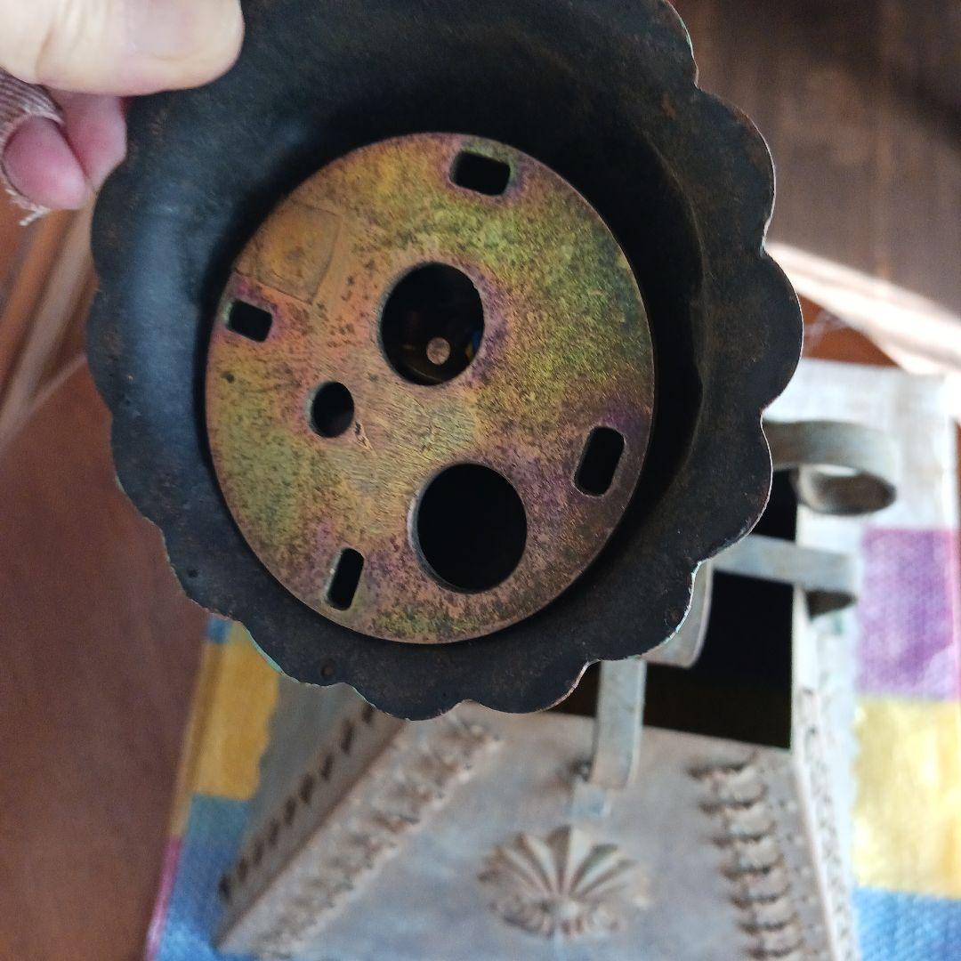 電気の笠1個　鉄製　 レトロ 新品 未使用