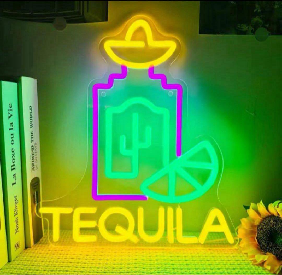 テキーラ ネオンライト LED サイン バー装飾 インテリア照明
