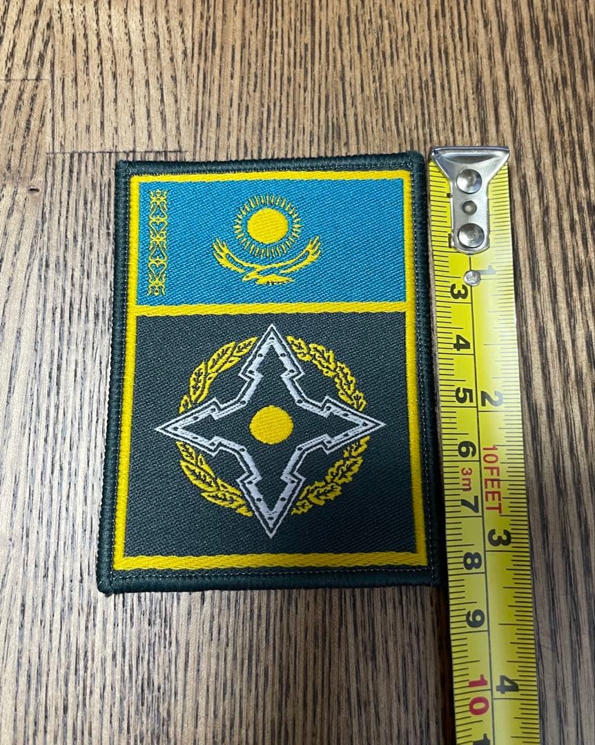 【実物】カザフスタン軍 KSOR 野戦服 パッチ ロシア軍 VKBO CSTO