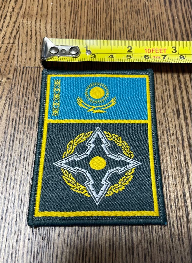 【実物】カザフスタン軍 KSOR 野戦服 パッチ ロシア軍 VKBO CSTO