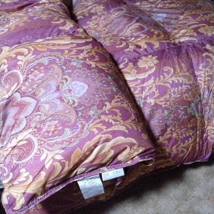 【福ダウン】フランス産ホワイトダックダウン羽毛掛け布団●エクセルゴールドラベル付